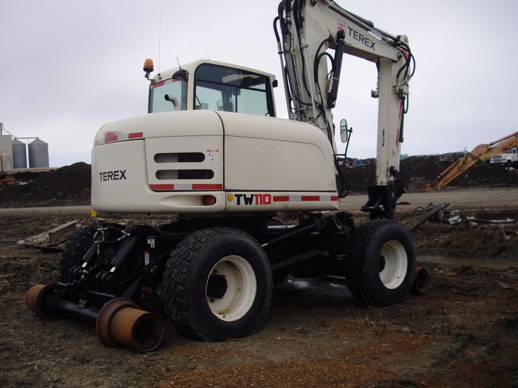 Trackway - TEREX TW110 Excavator